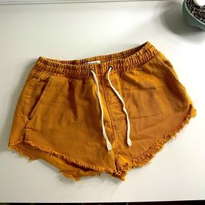 Mustard yellow Billabong Shorts
